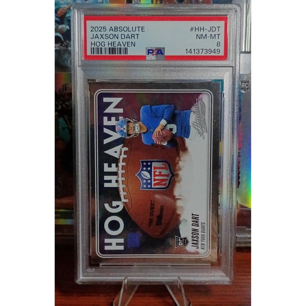 2025 Panini Absolute - Hog Heaven Jaxson Dart #HH-JDT (RC) NYG